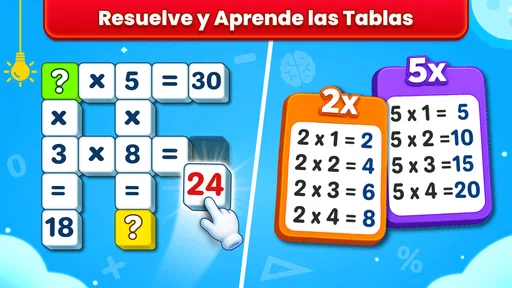 Juegos de multiplicación niños 4