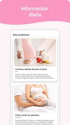 Embarazo: Calendario Diario 3