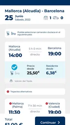 Trasmed: Reserva tu ferry 2