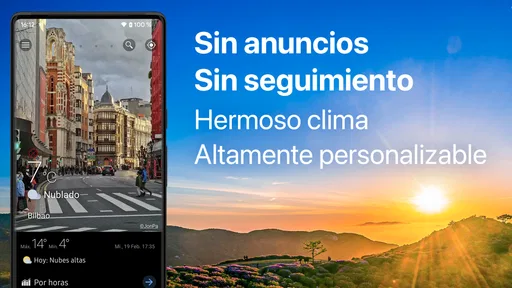 Tiempo y widget - Weawow 1