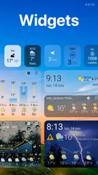 Tiempo y widget - Weawow 2