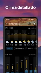 Tiempo y widget - Weawow 3