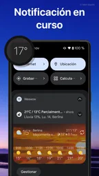 Tiempo y widget - Weawow 6