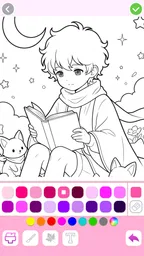 Anime Color:Juegos de colorear 3
