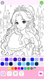 Anime Color:Juegos de colorear 6