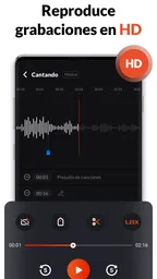 Grabadora de Voz, Grabar Audio 5