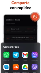 Grabadora de Voz, Grabar Audio 8