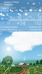 Clima preciso YoWindow 2