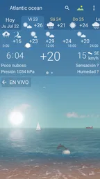 Clima preciso YoWindow 4