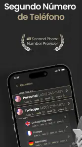 2nd Line+ Segundo Numero, eSIM screenshot