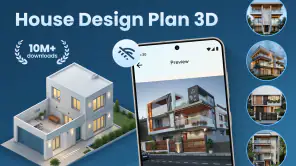 3D plan de diseño de la casa screenshot