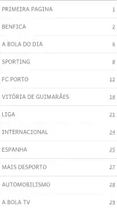 A BOLA – Edição Digital screenshot