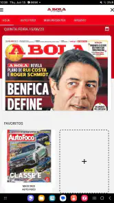 A BOLA – Edição Digital screenshot