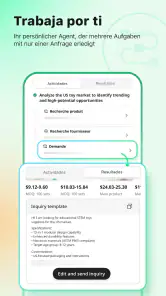 Accio: Agente de IA de Alibaba screenshot