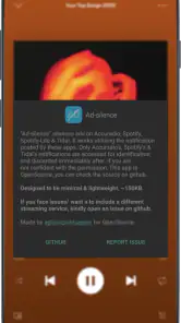 Ad-silence - OpenSource screenshot