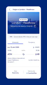 Aegean Airlines screenshot