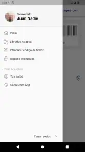 Agapea screenshot