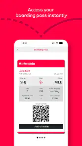 Air Arabia (official app) screenshot