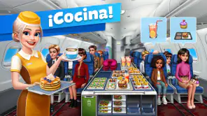Airplane Chefs: Juegos Cocina screenshot