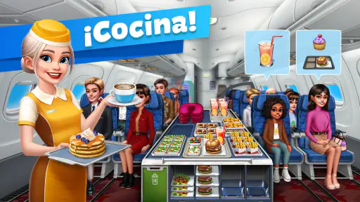 Airplane Chefs: Juegos Cocina 8
