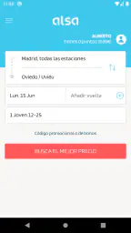 Alsa: Compra billetes de bus 1