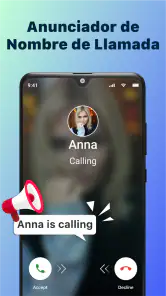 Anunciador Nombre de Llamadas screenshot