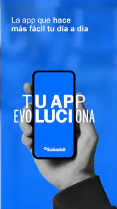 App Banco Sabadell screenshot