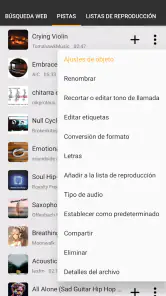 AR Descargar Música screenshot