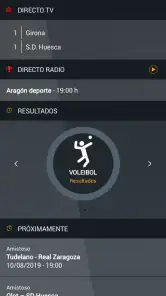 Aragón Deporte screenshot