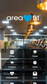 Areafit screenshot