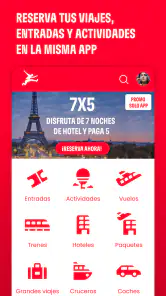 Atrápalo viajes y planes cerca screenshot