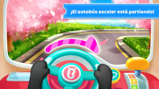 Autobús Escolar del Bebé Panda 3