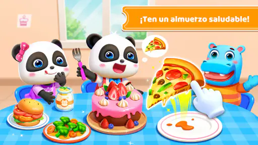 Autobús Escolar del Bebé Panda 6