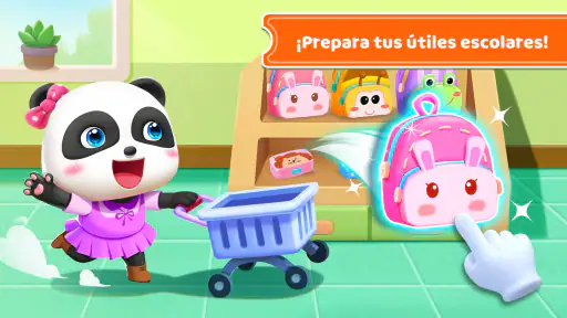 Autobús Escolar del Bebé Panda 7