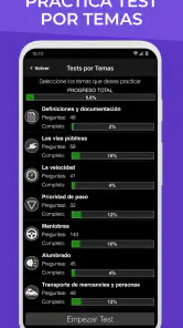 Autoescuela Móvil. Test DGT screenshot