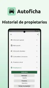Autoficha - Informe DGT screenshot