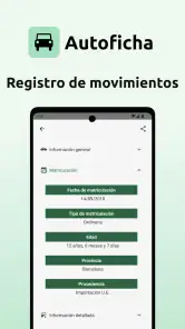 Autoficha - Informe DGT screenshot