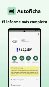 Autoficha - Informe DGT screenshot