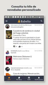 Babelio, para los lectores screenshot