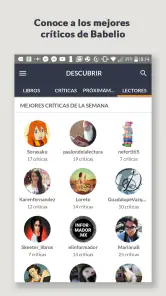 Babelio, para los lectores screenshot