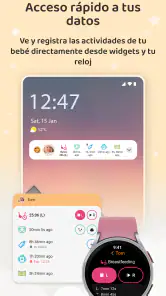 Baby Daybook Lactancia materna screenshot