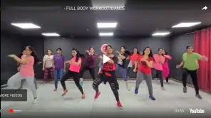 Baile aerobic para adelgazar screenshot