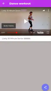Baile aerobic para adelgazar screenshot
