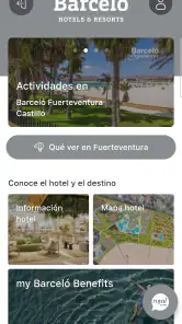Barceló Hotel Group screenshot