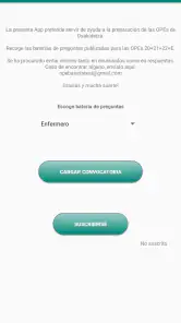 Batería Osakidetza screenshot