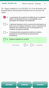 Batería Osakidetza screenshot