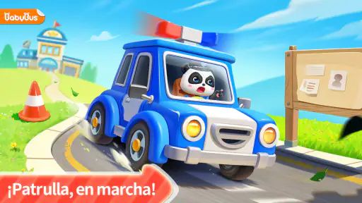 Bebé Panda oficial de policía 7