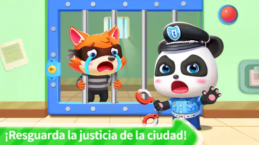 Bebé Panda oficial de policía 8