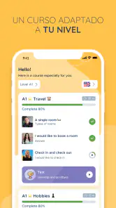 BeeSpeaker Aprende inglés screenshot