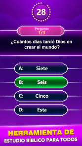 Bible Trivia -Juego de palabra screenshot
